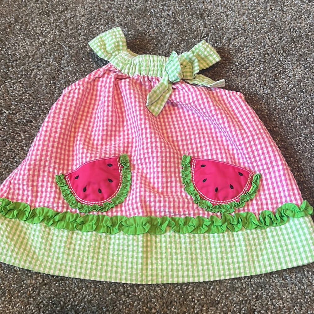 Vintage watermelon & strawberry dresses